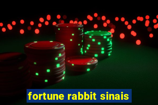 fortune rabbit sinais